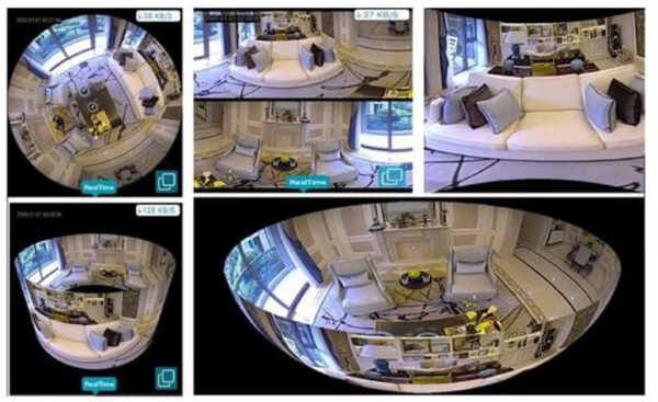 دوربین وایفای 360 درجه VR CAM پانورامیک