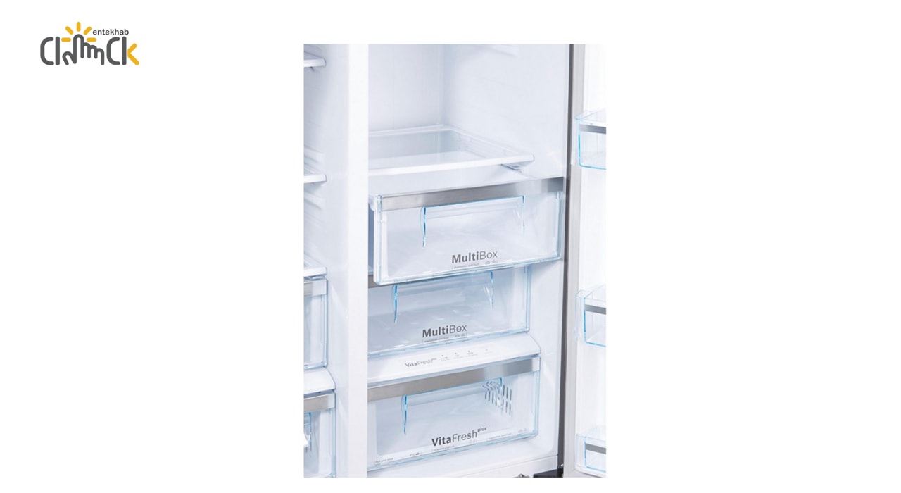 یخچال فریزر ساید بای ساید بوش مدل KAG90AI204(مونتاژ کره)